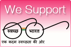 We support Swachh Bharat Abhiyan